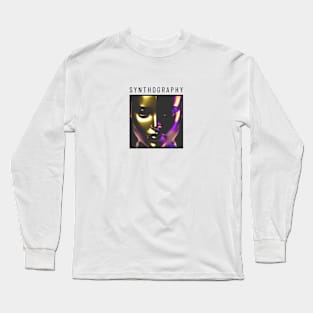 Synthography! A Man + Machine Collaboration Long Sleeve T-Shirt